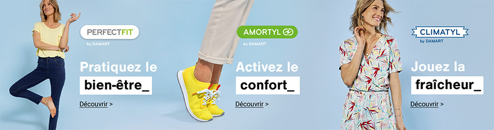 Innovations Damart : Perfect fit - Amortyl - Climatyl