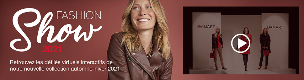Fashion Show 2021 - Retrouvez les défilés virtuels intéractifs du fashion show Damart