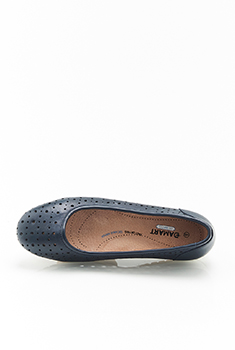 Ballerines Climatyl dessus cuir perforé