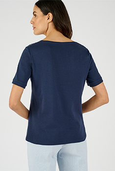 T-shirt col Tunisien