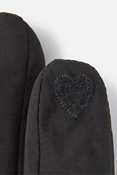 Gants matelassés et doublés