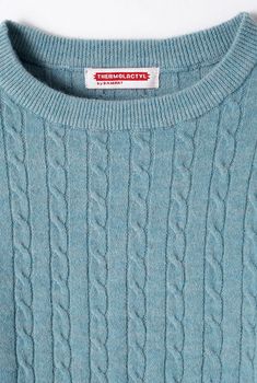 Pull garçon en maille torsadée Thermolactyl