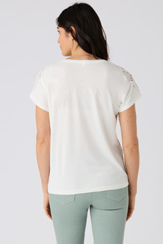 T-shirt Climatyl détail dentelle