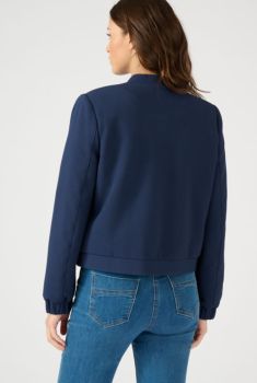 Veste maille stretch effet nid d'abeille