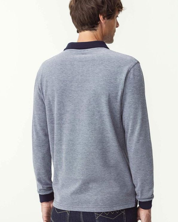 Polo maille piquée
