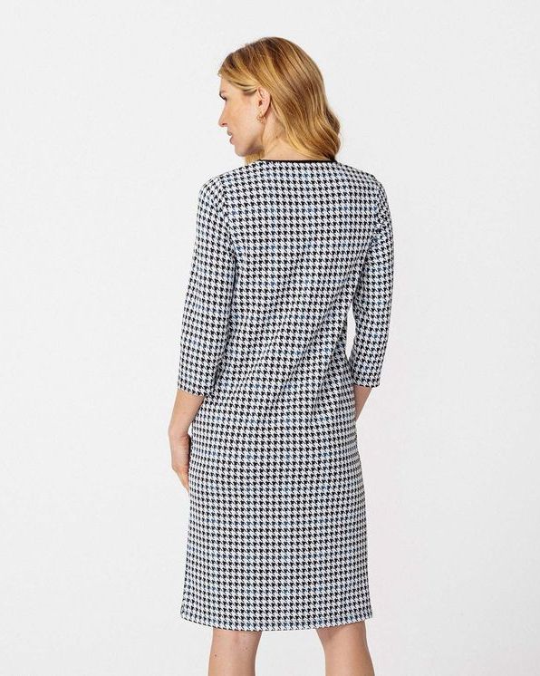 Robe maille milano jacquard stretch
