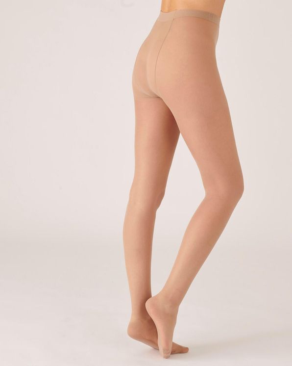 Lot de 4 collants spécial “hanches fortes” mousse 20D