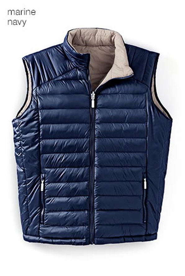 Doudoune sans manches réversible déperlante