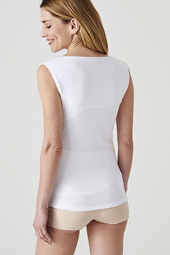 Débardeur, col dentelle stretch Thermolactyl®