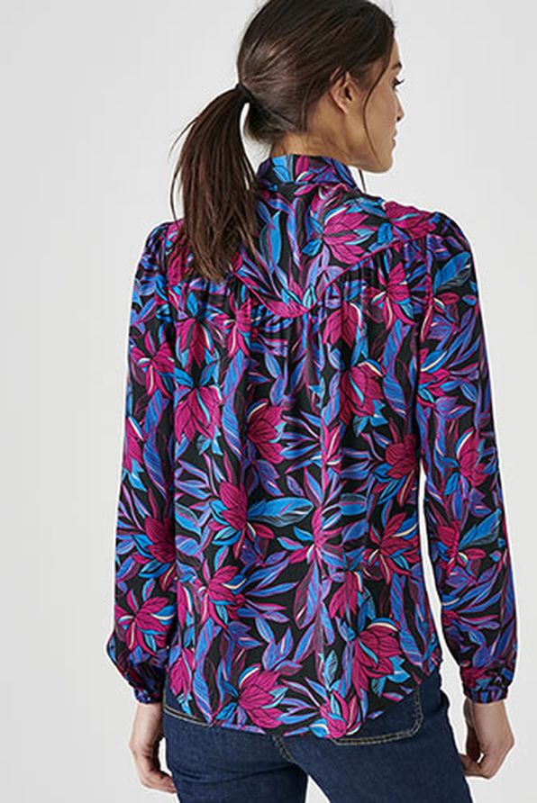Chemisier imprimé floral