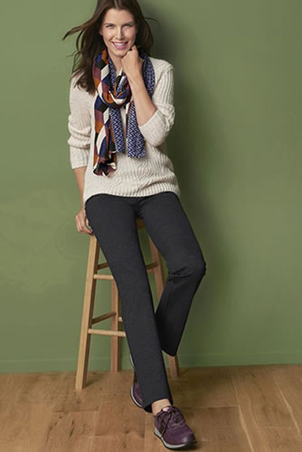 Pantalon droit maille milano Perfect Fit by Damart®