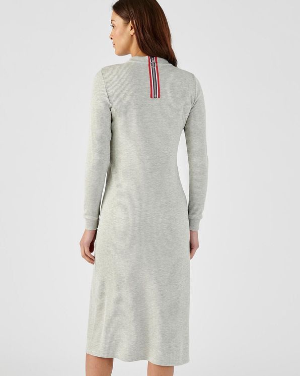 Robe côtelée manches longues Thermolactyl® Damart Vintage