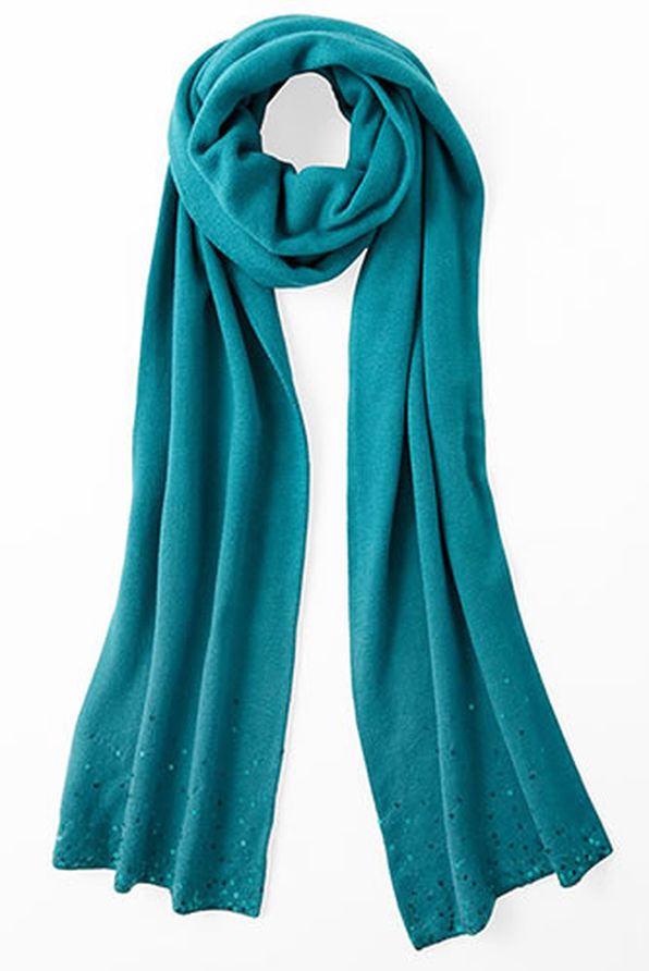 Echarpe Maille fine et douce à sequins