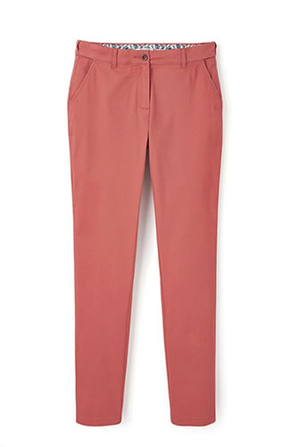 Pantalon chino coton stretch ceinture autoréglable