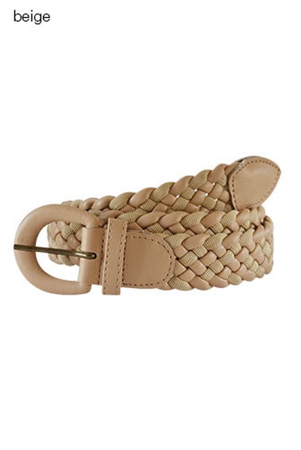 Ceinture tressée