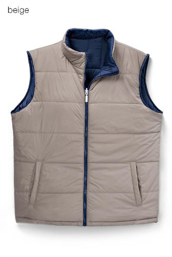 Doudoune sans manches réversible déperlante