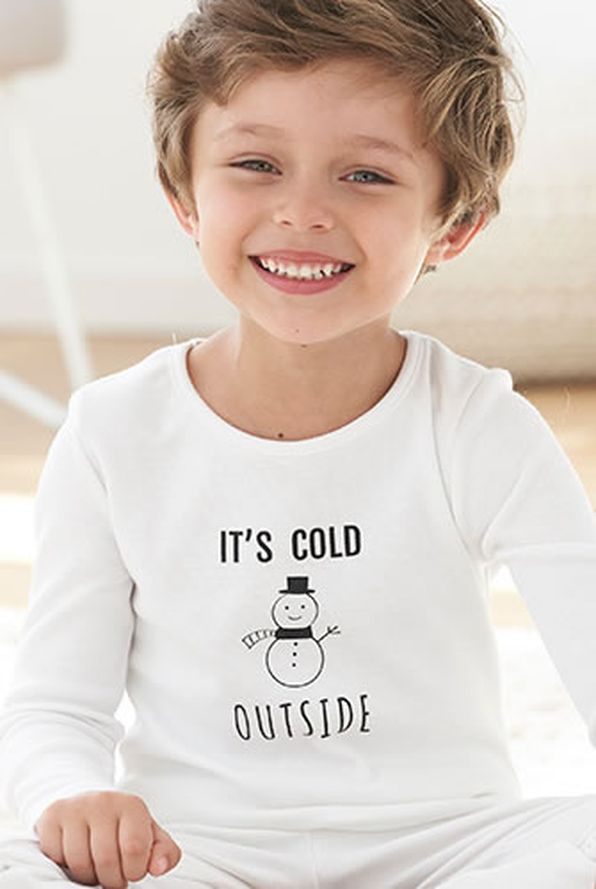 T-shirt enfants Thermolactyl® “bonhomme de neige”