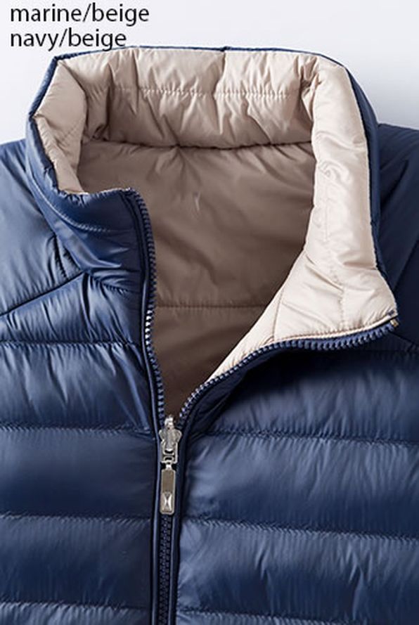 Doudoune sans manches réversible déperlante