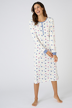 Chemise de nuit maille interlock Thermolactyl