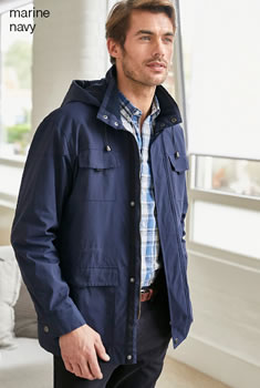 Parka déperlante multipoches