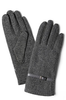 Gants chiné chevrons