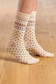 Lot de 2 paires de chaussettes jacquard Thermolactyl®