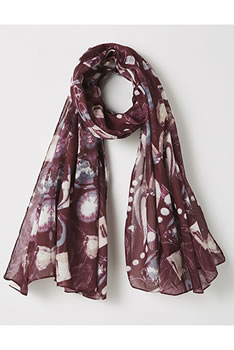 Foulard imprimé ethnique
