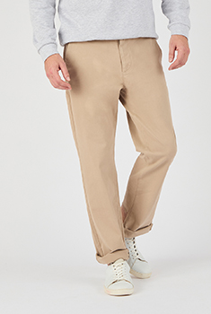Pantalon chino coton stretch