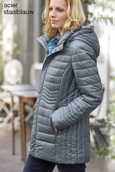 Doudoune longue déperlante