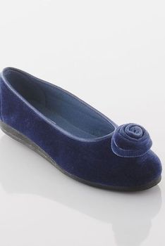 Ballerines très souples en velours