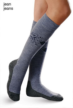 Chaussettes de ski laine et Thermolactyl® Mixtes