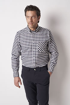 Chemise pur coton Carreaux vichy