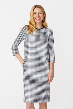 Robe maille milano jacquard stretch