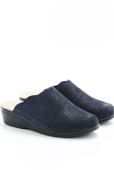 Mules croûte de cuir vachette irisée légère Piedical®