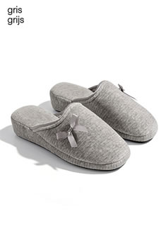 Mules velours irisé