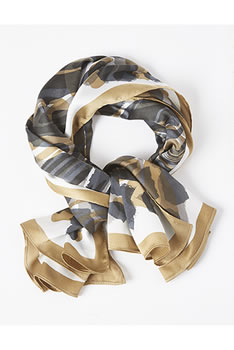 Foulard imprimé animal