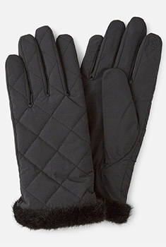 Gants matelassés et doublés