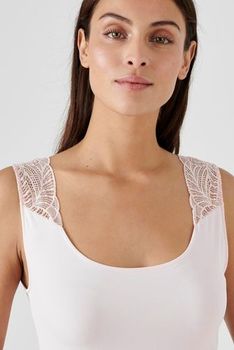 Débardeur épaule dentelle Climatyl®