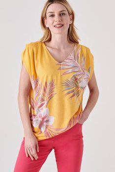 T-shirt imprimé floral