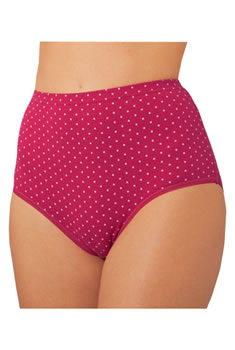 Lot de 4 culottes imprimé pois