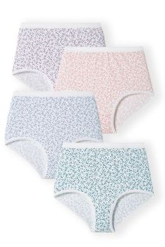 Lot de 4 culottes assorties