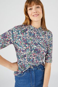 T-shirt *fibres viscose stretch Lenzing™ EcoVero™*