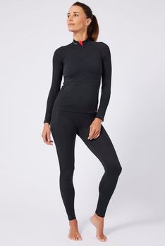 T-shirt col zippé Energy 3 Thermolactyl femme
