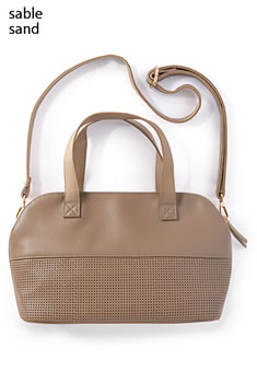 Sac à main triple compartiments