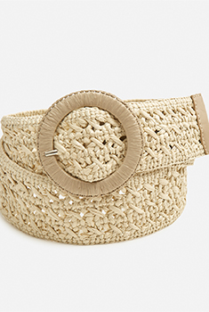 Ceinture effet tressé