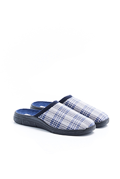 Mules à carreaux