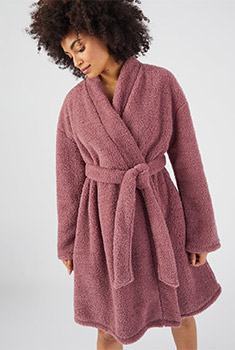 Robe de chambre polaire moelleux Thermolactyl