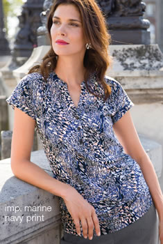 Tunique imprimé tachiste