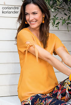 Blouse crêpe léger