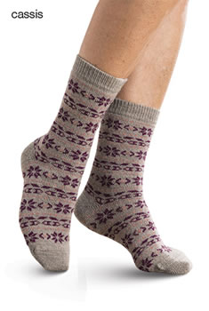 Lot de 2 paires de chaussettes laine et Thermolactyl®